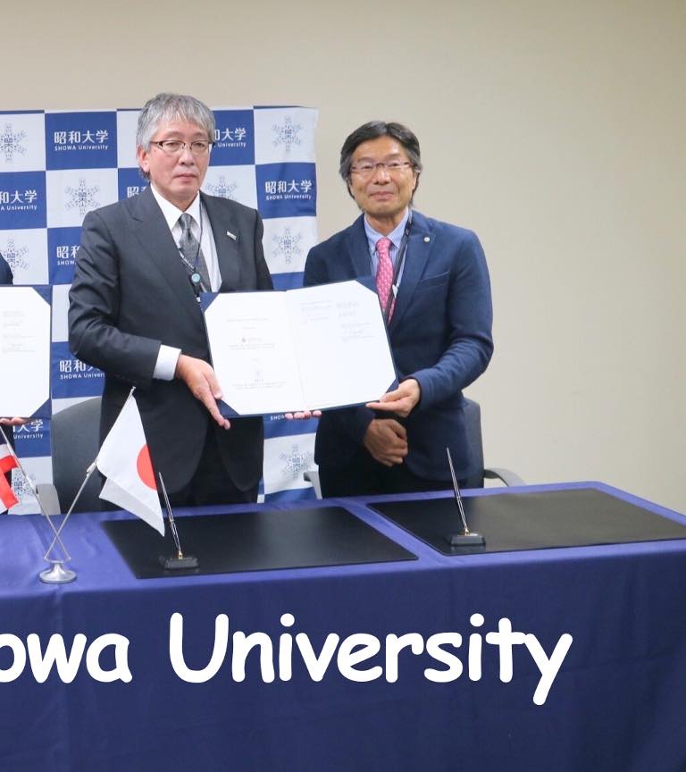 โครงการศึกษาดูงาน ณ Showa University ประเทศญี่ปุ่น