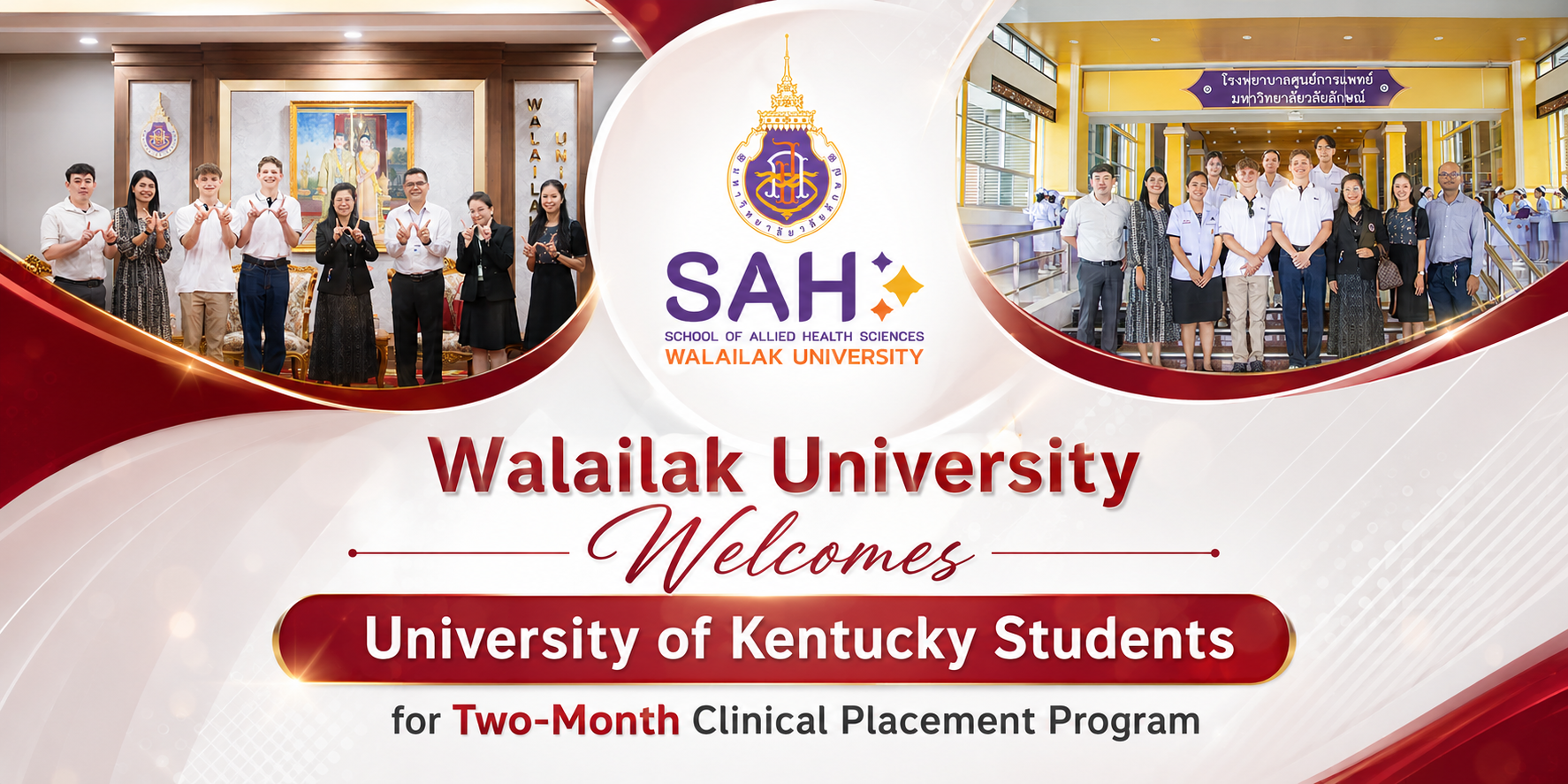 Walailak University welcomes University of Kentucky MLS students